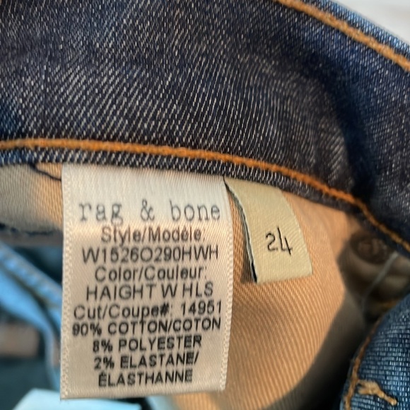 Rag & Bone Women’s Jeans - Sz 24 - Cropped/Capri length - Picture 8 of 8
